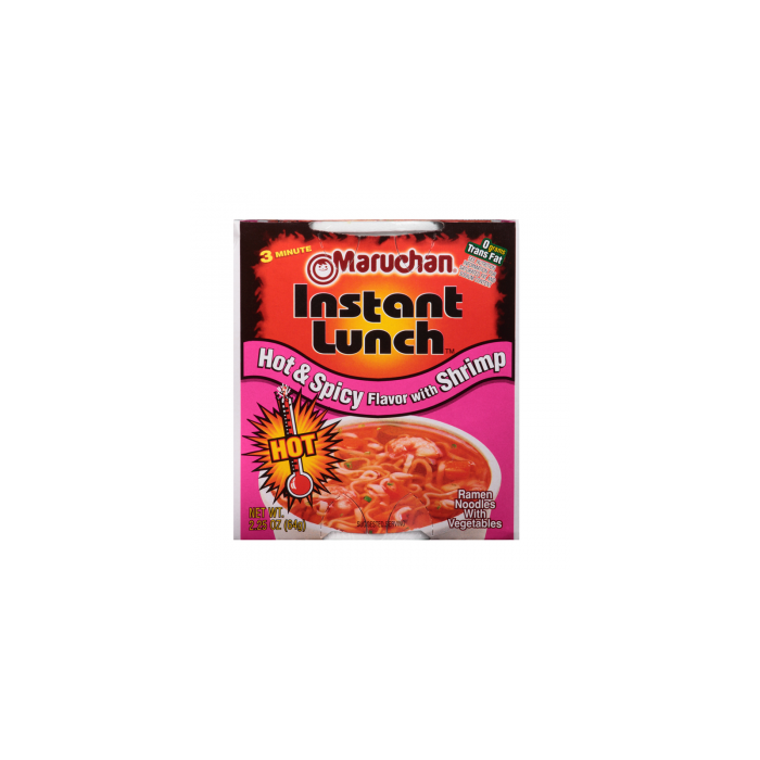Maruchan - Instant Lunch - Hot and Spicy Shrimp Ramen Noodle Sou ...